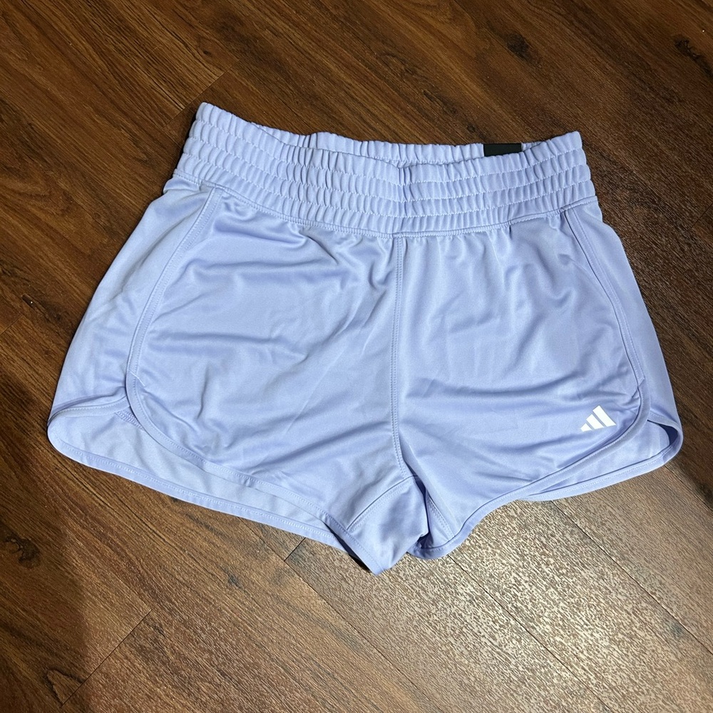Adidas Pacer Short High Rise Training Shorts 3” inseam NWT